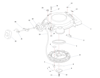 РУЧНОЙ СТАРТЕР 4-Х ТАКТНОГО ПЛМ SEANOVO F9.9BMS
